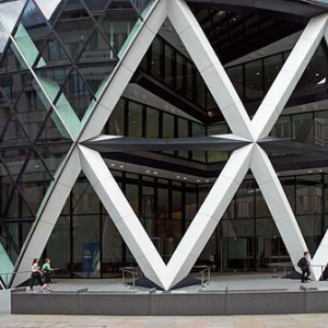 Londyn City, budynek Swiss Reinsurance przy St Mary Axe